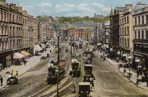 Jižní Irsko: Patrick Street, Cork (barevná fotografie) od Photographer Irish