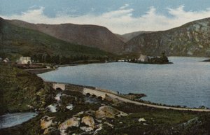 Jižní Irsko: Oratoř svatého Finbara, Gougane-Barra, hrabství Kerry (barevná fotografie) od Photographer Irish