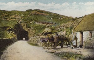Jižní Irsko: Tunel poblíž Glengarriff, County Cork (barevná fotografie) od Photographer Irish