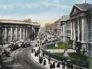 Trinity College, Dublin (barevné foto) od Photographer Irish