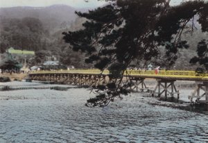Japonsko, K. 1912: Arashiyema, Kyoto (foto) od Photographer Japanese