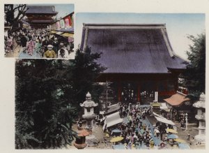 Japonsko, kolem roku 1912: Kwannon Temple and it