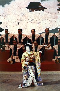 Japonská hra Kabuki (foto) od Photographer Japanese