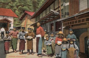 Japonští školáci (foto) od Photographer Japanese