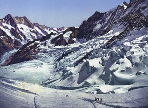 Železnice Jungfrau, stanice Eismeer (foto) od Photographer Swiss