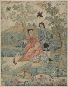 Petit Point výšivka, c. 1937.