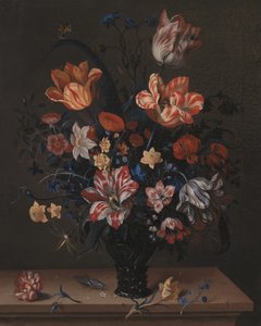 Tulipány a jiné květiny v pokoji od Pictufy