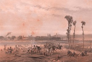 Setkání císařů Francie a Rakouska ve Villafranca di Verona od Blaise Nicolas Le Sueur