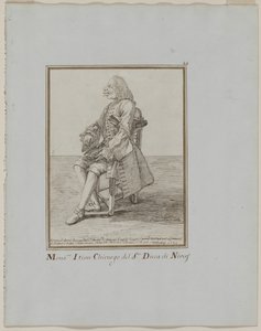 Monsieur Ition chirurg sre. Vévoda z Nivers, 1749. od Pier Leone Ghezzi