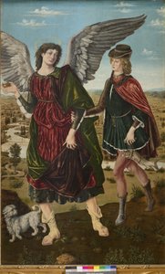 Archanděl Rafael a Tobiáš, 1465-70