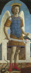 Svatý Michael Archanděl, 1469 od Piero della Francesca