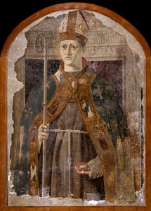 San Ludovico di Tolosa (Louis z Anjou nebo Saint Louis z Toulouse od Piero della Francesca