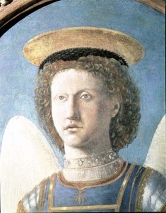 St. Michael (detail) od Piero della Francesca