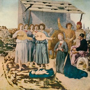Narození Páně, c1470, 1911 od Piero della Francesca