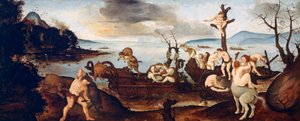 Návrat z lovu, 1505-1507. od Piero di Cosimo