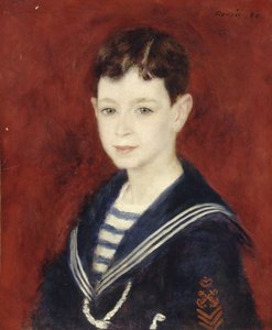 Fernand Alphen jako dítě od Pierre-Auguste Renoir