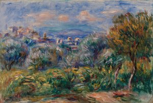 Krajina od Pierre-Auguste Renoir