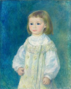 Lucie Berard (Dítě v bílém) od Pierre-Auguste Renoir