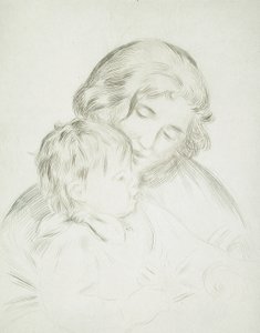 Matka a dítě (Jean Renoir)
