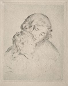 Matka a dítě od Pierre-Auguste Renoir