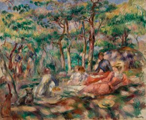 Piknik (oběd v trávě) od Pierre-Auguste Renoir