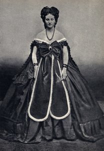 Portrét „polosvětského“, Castiglione od Piersona. Fotografie, konec 19. století, od Pierre Louis Pierson