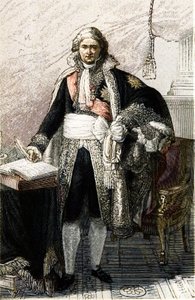 Portrét Jean Etienne Marie Portalis. Francouzský právník a politik (1746 -1807) podle obrazu Pierra Gautherota. od Pierre (after) Gautherot