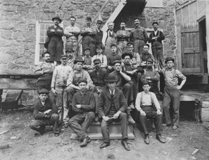 Zaměstnanci v Henry Clay Factory, 1905