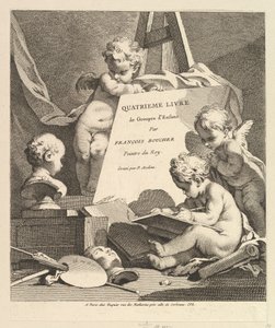Frontispis, 1727-60. od Pierre Alexandre Aveline