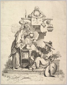 Oheň, ca. 1740. od Pierre Alexandre Aveline
