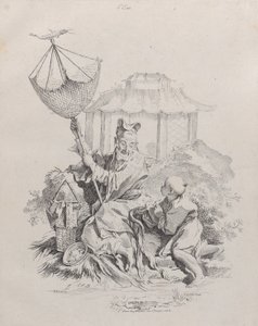 Voda, ze Čtyř živlů, 1738-49.