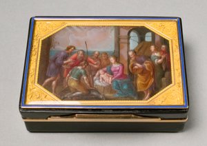 Tabatěrka, kolem 1810-20 od Pierre André Montauban