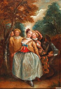 Scéna Commedia dell