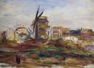 Větrný mlýn od Pierre-Auguste Renoir