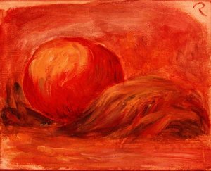Jablko s listem od Pierre Auguste Renoir
