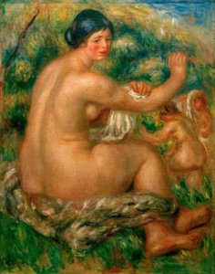 Po koupeli od Pierre Auguste Renoir
