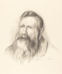Auguste Rodin, c. 1910. od Pierre Auguste Renoir