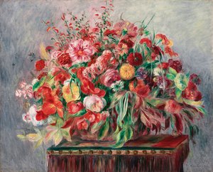 Košík květin; Košík květin, 1890 od Pierre Auguste Renoir