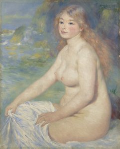 Blonde Bather, 1881 od Pierre-Auguste Renoir