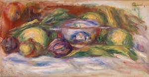 Mísa, fíky a jablka od Pierre Auguste Renoir