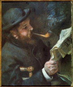 Claude Monet od Pierre Auguste Renoir