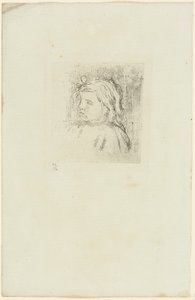 Claude Renoir se otočil o tři čtvrtiny doleva od Pierre Auguste Renoir