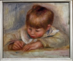 Coco spisovatelka od Pierre Auguste Renoir