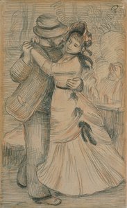 Venkovský tanec, 1883 od Pierre Auguste Renoir