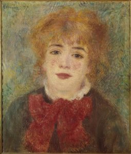 Portrét dámy od Pierre Auguste Renoir