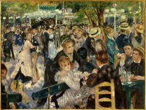 Tanssi Le Moulin de la Galettessa od Pierre Auguste Renoir