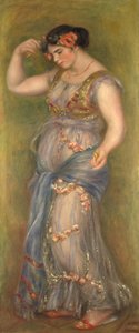 Tančící dívka s kastaněty, 1909 od Pierre Auguste Renoir