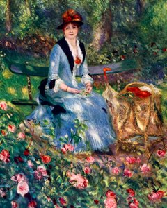 In The Roses, 1882, 1929 od Pierre Auguste Renoir