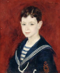 Fernand Halphen jako chlapec, 1880 od Pierre-Auguste Renoir