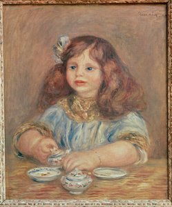 Genevieve Bernheim de Villers. 1910 (olej na plátně) od Pierre Auguste Renoir